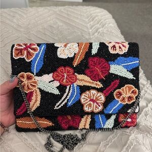 Beaded Clutch Bag